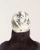 Тюрбан женский кружевной восточный D.Hats молочного цвета - изображение 3