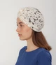 Тюрбан женский кружевной восточный D.Hats молочного цвета - изображение 4