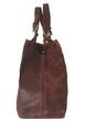 Женская кожаная сумка Italian bags DB6929 brown - изображение 7