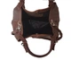 Женская кожаная сумка Italian bags DB6929 brown - изображение 8