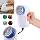 Машинка для снятия и стрижки катышек Lint Remover прибор для чистки одежды бело-голубой - изображение 4