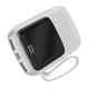 Повербанк BASEUS with lightning cable Qpow Digital Display 10000mAh |2USB/Type-C/Lightning, 3A, 15W| White - изображение 2