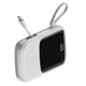 Повербанк BASEUS with lightning cable Qpow Digital Display 10000mAh |2USB/Type-C/Lightning, 3A, 15W| White - изображение 5