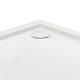 Поддон для душевой кабины Q-TAP Robin 100x100x12см полукруглый акриловый c сифоном белый ROBIN301112 - изображение 4