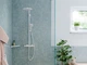 Душова лійка HANSGROHE Raindance Select EcoSmart із кнопкою 125мм пластик біла 26531700 - зображення 5