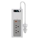Автомобільний перетворювач напруги Baseus In Car Inverter 150W (110V US/JP) | 2Sockets USA 110V, 1USB/1Type-C, 0.4m | white - зображення 1