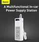 Автомобільний перетворювач напруги Baseus In Car Inverter 150W (110V US/JP) | 2Sockets USA 110V, 1USB/1Type-C, 0.4m | white - зображення 4