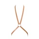 Портупея Bijoux Indiscrets MAZE - 8 Harness Brown, экокожа - изображение 1