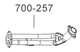 Труба Bosal, що приймає в зборі Sens (BO0011) (700-257) - зображення 1