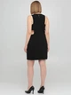 Коктейльное платье футляр однотонное ASOS AD220719-14 3XL (662263XL) Черный - изображение 2
