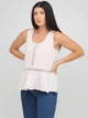 Літня блуза з баскою ASOS ASJ030819-43 M (67138M) Рожевий - зображення 1