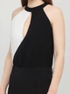 Комбинезон-брюки однотонный кэжуал Vero Moda tammy S (65005S) Черный - изображение 3