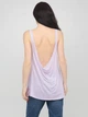 Майка однотонная кэжуал ASOS AS/NA/220719-14 S (66091S) Сиреневый - изображение 2