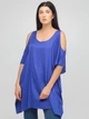 Туника однотонная кэжуал ASOS ASV120619-22 M (62600M) Синий - изображение 1