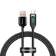 Кабель Baseus Display Fast Charging Data Cable USB to Type-C 66W 2m CASX020101 Black - зображення 1