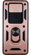 Чехол Camshield c кольцом-подставкой на Xiaomi Poco X3 розовый - изображение 2