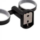 Стакан с держателем Qtap Liberty настенный двойной QTLIBBLM1155 Black - изображение 3