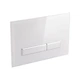 Клавіша змиву Qtap Nest White glass біла SD00038767 - зображення 4