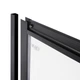 Душевая кабина Qtap Pisces 75-90x75-90 см стекло Clear 5 мм раздвижная для ванной комнаты душевая перегородка (599707) - изображение 9