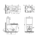 Унитаз-компакт Qtap Scorpio безободковый Ultra Quiet с сиденьем Soft-close QT14222125AUQW - изображение 2