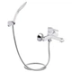 Змішувач для ванни Qtap Grand (з душовим гарнітуром) QTGRAWCR006 Chrome/White - изображение 1