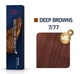 Краска для волос Wella Koleston Perfect Me+ 7/77 Блонд коричневый интенсивный 60 мл - изображение 1