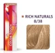 Фарба для волосся Wella Color Touch 8/38 Світлий блондин, золотий-перли 60 мл - зображення 1