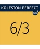 Краска для волос Wella Koleston 6/3 Темный блонд золотистый Пралине 60 мл. - изображение 2