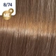Краска для волос Wella Koleston 8/74 Светлый блонд коричнево-красный 60 мл - изображение 3