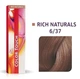 Краска для волос Wella Color Touch 6/37 Темный блонд золотисто-коричневый 60 мл - изображение 1