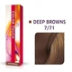 Краска для волос Wella Color Touch 7/71 Средний блондин коричнево-пепельный 60 мл - изображение 1