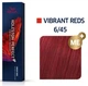 Краска для волос Wella Koleston Vibrant Reds 6/45 Темный блонд красный махагоновый Темно-красный гранат 60 мл - изображение 1