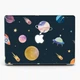Чехол пластиковый для Apple MacBook Pro 16.2 A2485 Планеты Солнечной Системы (Planets of the solar system) макбук про case hard cover (36114-2353) (36114-2353) - изображение 3