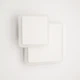 Світильник світлодіодний настінний, LED бра LUMINARIA GEOMETRIA SQUARE 12W S185 WHITE 220V IP20 - Уцінка - зображення 6