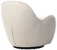 Кресло поворотное Vetro Mebel Каллисто Айвори (Callisto-ivory-swivel-chair) - изображение 3