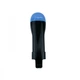 Детская панорамная маска для дайвинга и снорклинга BabySmile Black and Blue (черно-голубая, панорама 180, клапан системы "поплавок") - изображение 4