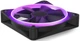 Кулер NZXT RGB Fans - Single F120RGB - 120 мм Black (RF-R12SF-B1) - зображення 4