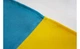 Прапор України Прапорець з прошитим тризубом габардин 90см х 135см - изображение 3