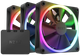 Набір вентиляторів NZXT RGB Fans Triple F120RGB 120 мм Black (RF-R12TF-B1) - зображення 1