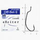 Гачок eXciter model Off-Set - 2 № 1/0 (5 hooks) - зображення 1