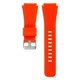 Силиконовый ремешок Watchbands для Samsung Gear S3 / Samsung Galaxy Watch 46mm Silver - оранжевый (WB001ORANGE20) - изображение 2
