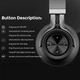 Беспроводные наушники Fingertime P1 BLACK - изображение 4