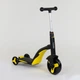 Самокат-велобег-велосипед 3в1 Best Scooter JT 10993 (Свет, 8 мелодий, Колёса PU,&nbsp;Переднее колесо d=20см, Задние d=11см) - изображение 4