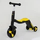Самокат-велобег-велосипед 3в1 Best Scooter JT 10993 (Свет, 8 мелодий, Колёса PU,&nbsp;Переднее колесо d=20см, Задние d=11см) - изображение 8