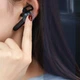Беспроводная гарнитура Baseus Encok Wirelless Earphones A05 (USB док-станция, шумоподавление) - Белый - изображение 7