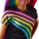 Лялька Barbie Rainbow Sparkle Hair Doll Райдужне сяйво волосся Брюнетка (FXN97) (B07GLLZJWP) - изображение 6