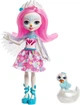 Лялька Mattel Enchantimals Saffi Swan Doll and Poise Лебідь Саффі та Пойзен (FRH38) (B0784BBPC6) - изображение 2