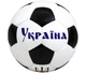 Кожаный футбольный мяч Украина №5 - изображение 1