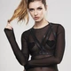 Портупея Bijoux Indiscrets MAZE - Halter Bra Harness Чорний S/M/L/XL ( SO2683 ) - зображення 1