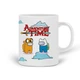 Кружка Амонг Ас Время приключений Фин и Джейк (Among Us Adventure Time Finn & Jake) (20259-2414) Керамика Белый - изображение 3